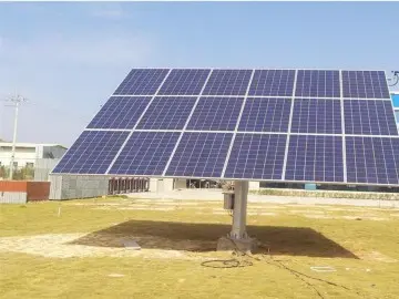 Aluminum Single-Axis Solar Tracker Corrosion-Proof for Coastal PV Projects