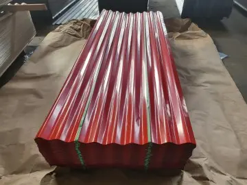 Grade Steel Plate Colored Corrugated PPGI Sheet Prepainted Roofing Sheet