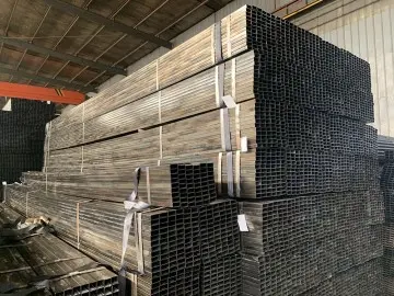 High Quality Q235 Q195 Welded Black Rectangular Steel Pipe