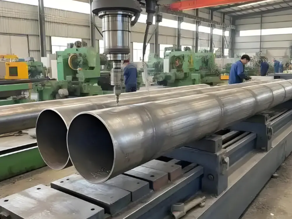Steel pipe processing