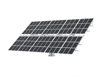 Solar Dual-axis Tracking System - CE Certified for Commercial Photovoltaic Plants