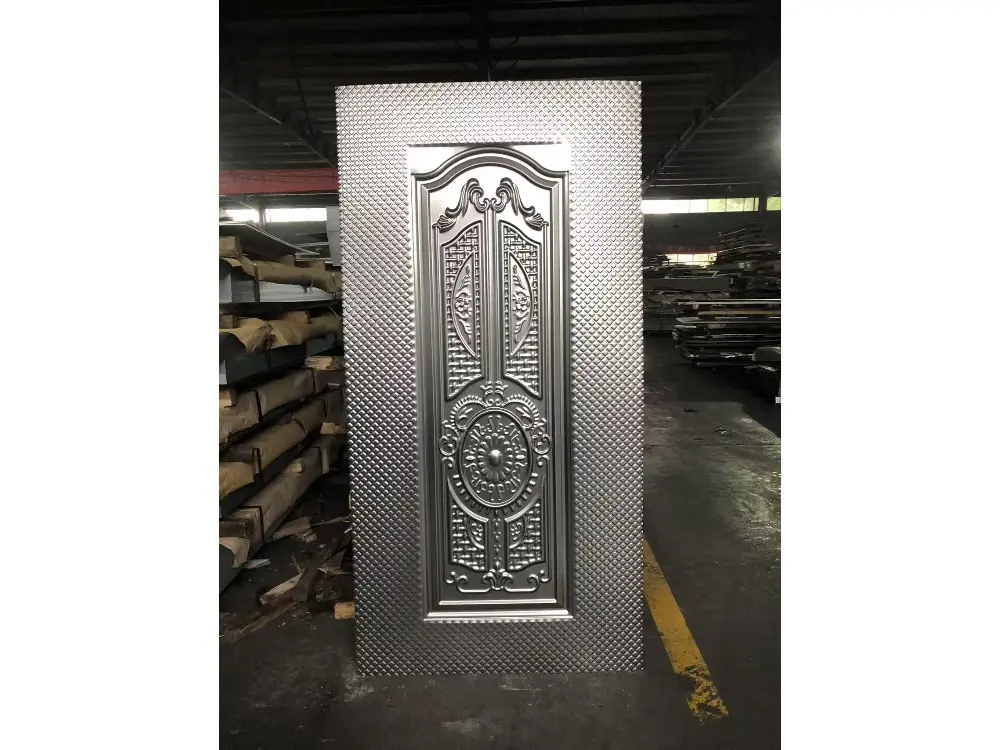 2025 Moulded Exterior Steel Door Skin 3D Designs Door Skin for Exterior Door