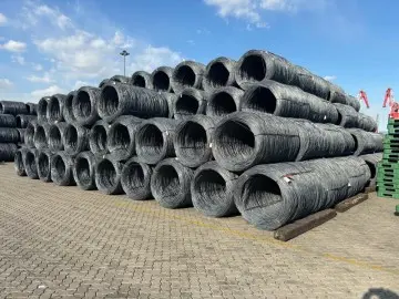 SAE 1008 Carbon Steel  Wire Rods 5.5mm 6mm 6.5mm Black Spring Steel Wire