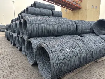 Low Carbon Mild Steel Wire Round Rods High Quality Annealed Black Wire Deformed Steel Iron Rod for Building Construction