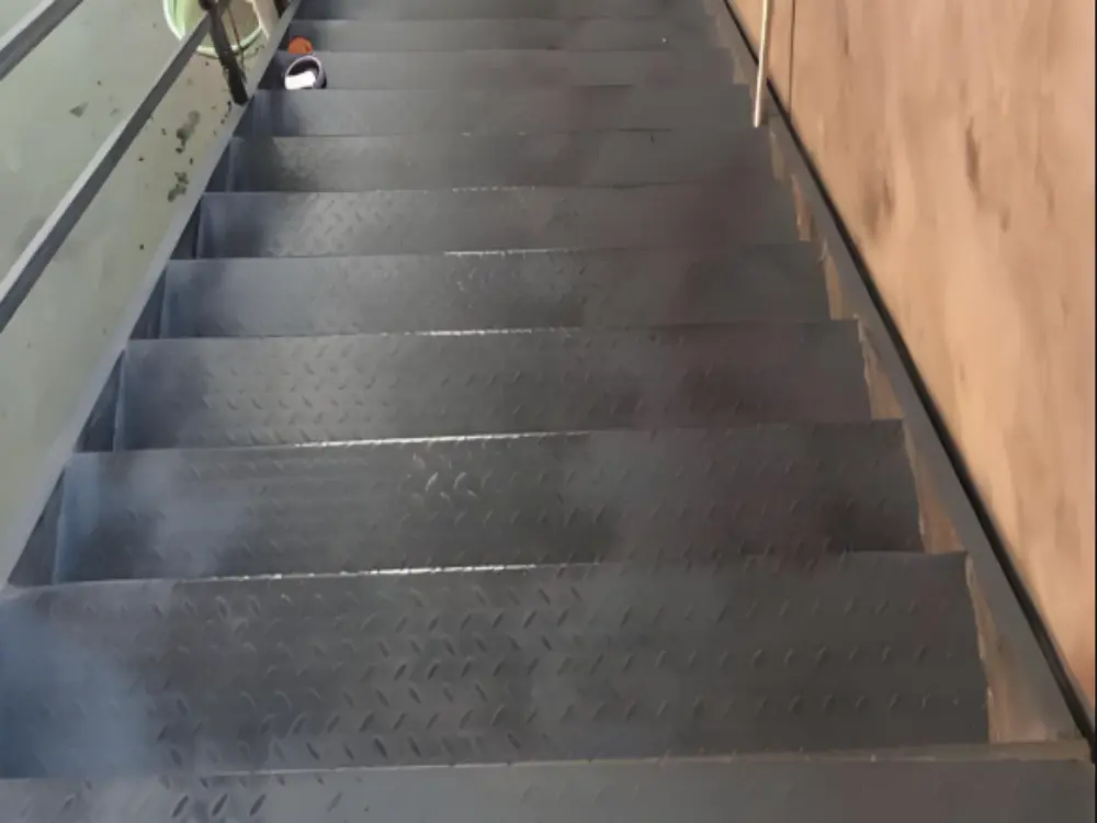 Stair treads and corridors
