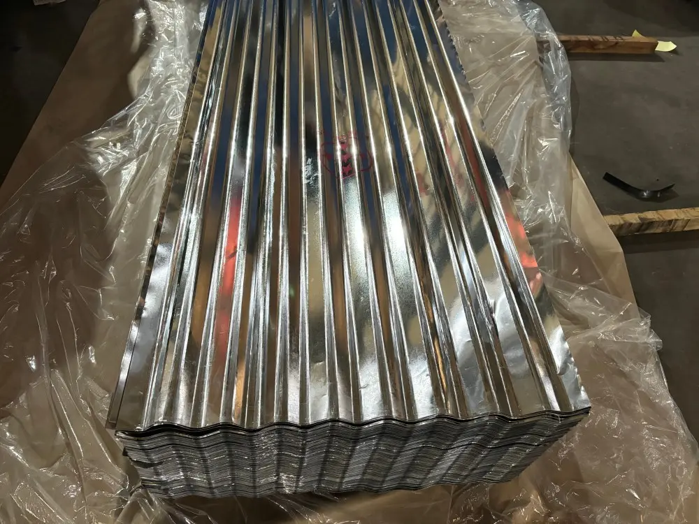 Gl Plate Zinc Coating 40-180g Galvanized Corrugated Sheet Roofing Steel Sheet