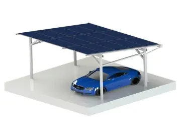 Cheap Wholesale Price Aluminum/HDG Frame Solar Carport Waterproof Solar Carport