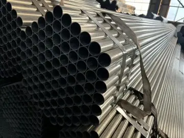 Low cost galvanized round pipe Q235 Q195 material steel tubes for sale