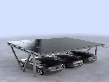 High Quality Solar Photovoltaic Waterproof Parking Structure