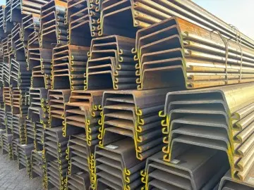 U Type Steel Sheet Pile for Construction Flood Protection ASTM A36 Q345