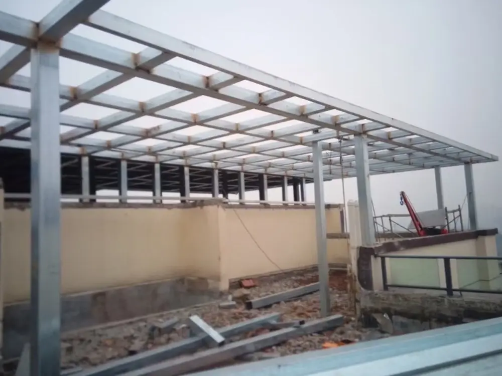 Straight And Corrosion-Resistant Galvanized Rectangular Steel Pipe For Construction (4)