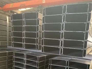 C Purlins Mild Steel U-Channel Structural Steel C Channel for Construction Iron Galvanisation