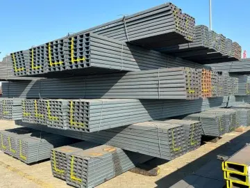 S235jr Black Galvanized U Channel Steel Carbon Channel Steel Customized Light Steel Frame Profile