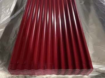 High Quality Q195 Q235 Prepainted Corrugated Steel Sheet