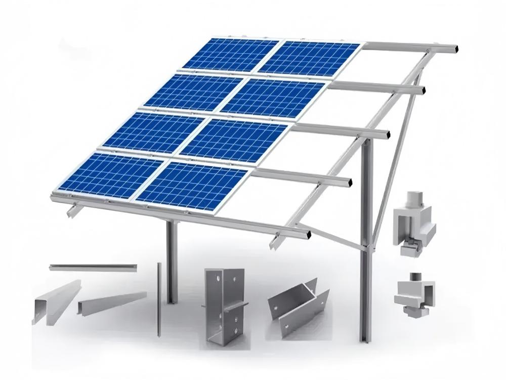 Solar Panels Installation Mounting Steel Roof Ground Screw System Photovoltaic Bracket