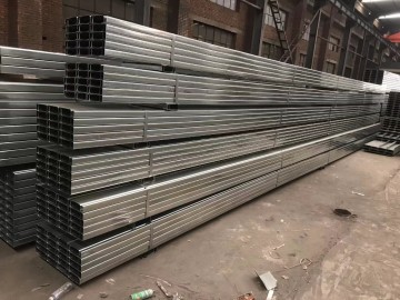 Galvanized Cold Rolled Drawn C Purlin Frame Section Structure Factory Direct Sale
