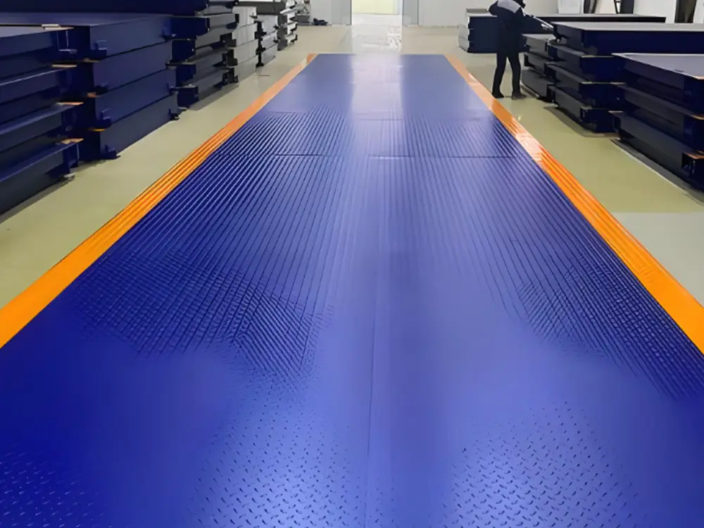Machine anti-slip table