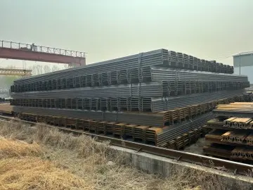 Metal Steel Sheet Pile Larsen Sheet Pile 12m Steel Sheet Pile Q235 Q345 Q355