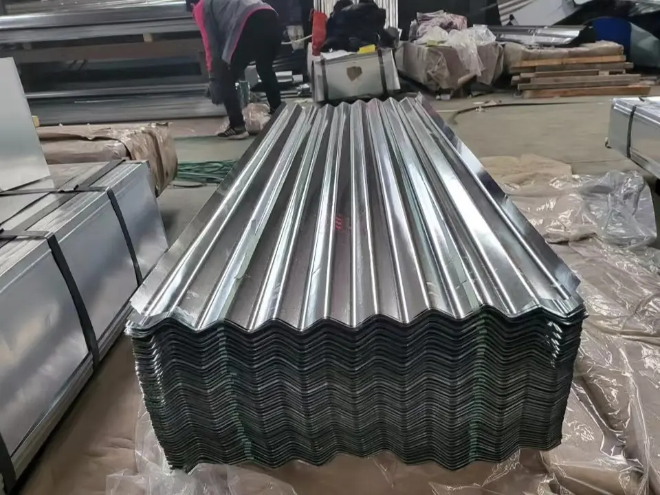 High-quality, high-zinc coating bright surface galvanized corrugated sheet-1