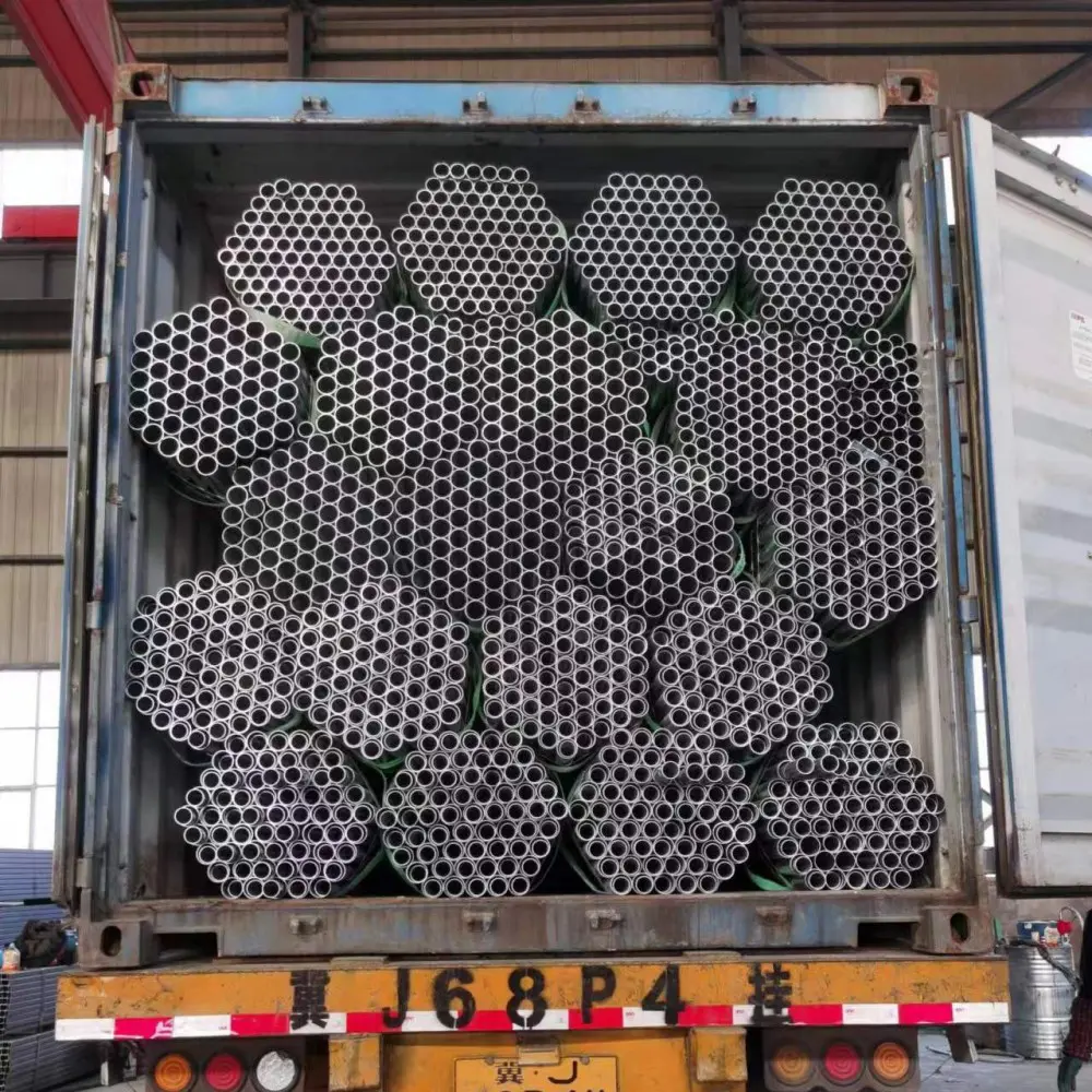 (ASTM A53,BS1387,Q235) Galvanized Round Steel Pipe With High Quality (6)