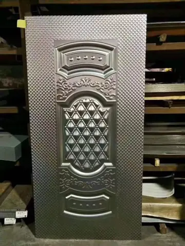 Emboss Door Skin Decoration Stamped Steel Door Skin