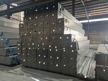 Low cost galvanized square pipe and tubes for construction