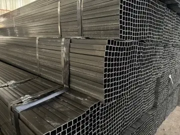 Good price black rectangular tube Erw black pipe for sale