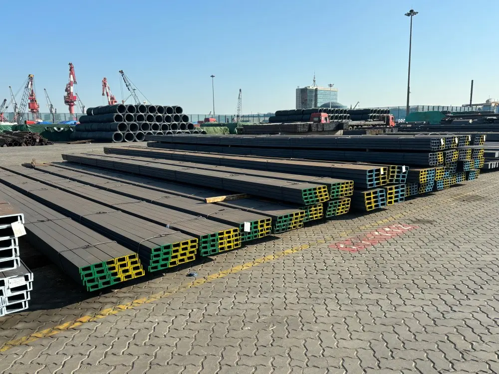 Mild Steel U Channel Shape AISI ASTM GB JIS Standard Profile Black HDG UPN50 UPE400