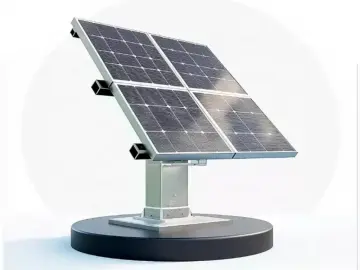 One Axis Solar Tracking System Mounting Structure Flat Single Axis Solar Sun Tracker