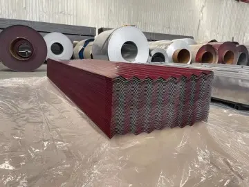 Durable Prepainted Color Coated PPGI Galvalume Steel Roofing Sheets